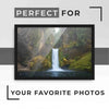 Black Picture Frame - Wood Picture Frame Complete with UV - Noir Classique - Set of 4