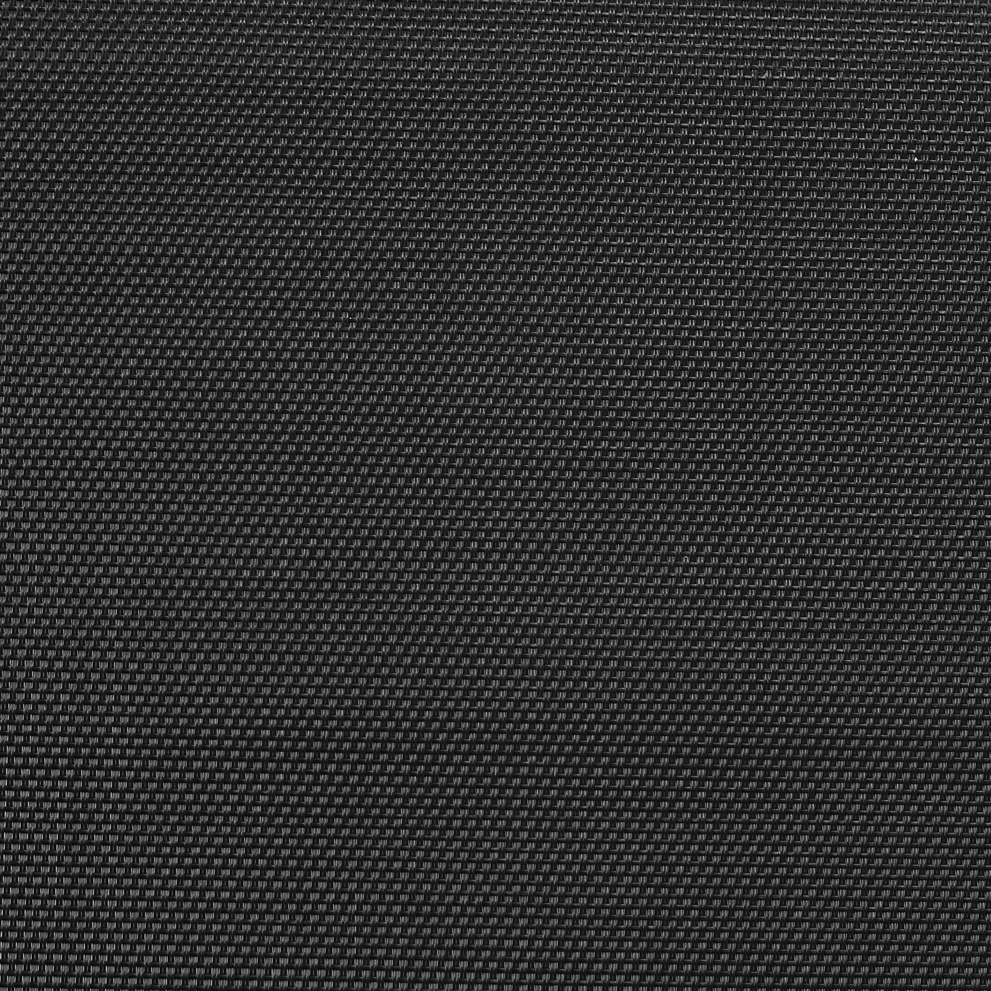 Greyson Steel and Sling Folding Outdoor Patio Armchair - Set of 2, Black