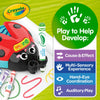 Crayola Musical Color Bug, Toddler Sensory Toy, Crafts, Musical Gifts for Toddlers, Ages 2, 3, 4, Final Cut