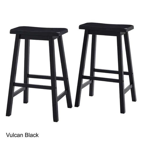 Vulcan Black Counter Stool 1-Piece