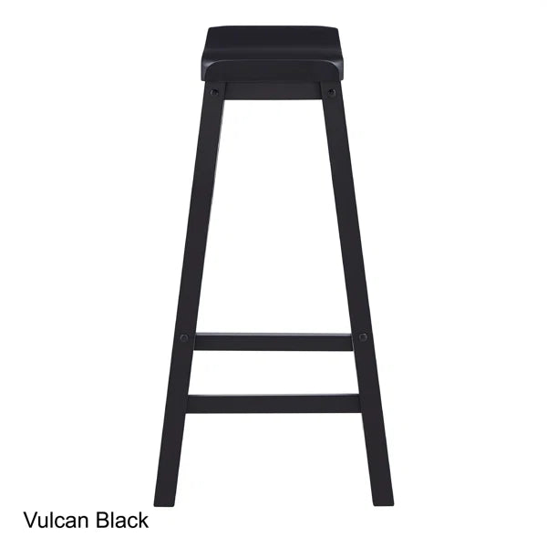 Vulcan Black Counter Stool 1-Piece