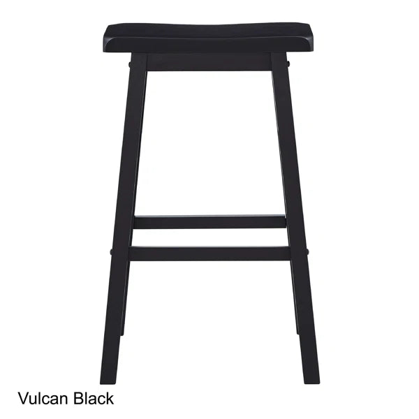 Vulcan Black Counter Stool 1-Piece