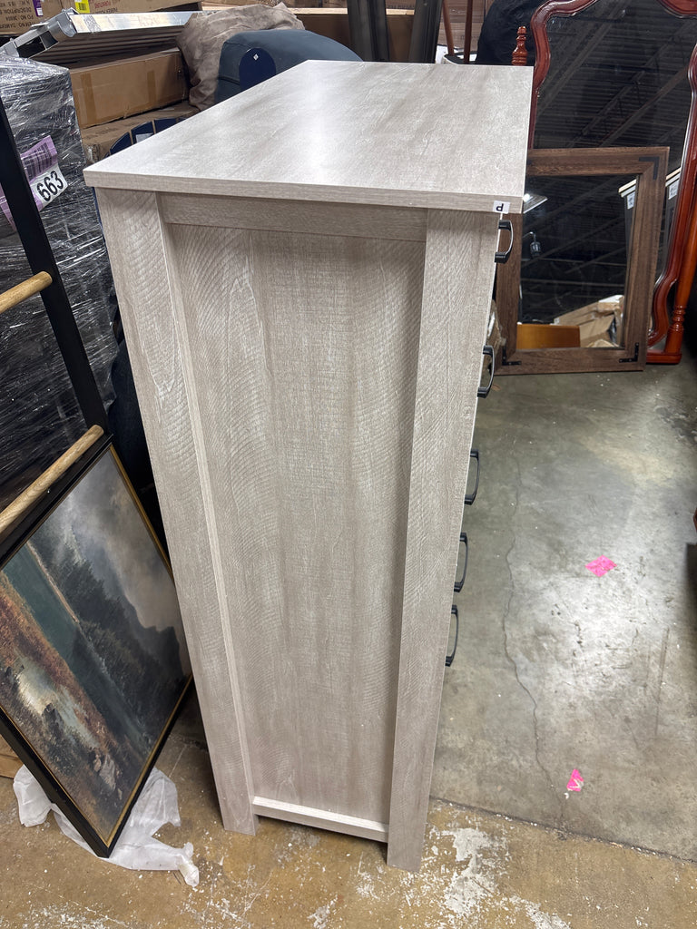 dusty grey oak dresser Allysyn 6 Drawer Dresser Wade Logan Color: Dusty Gray Oak
