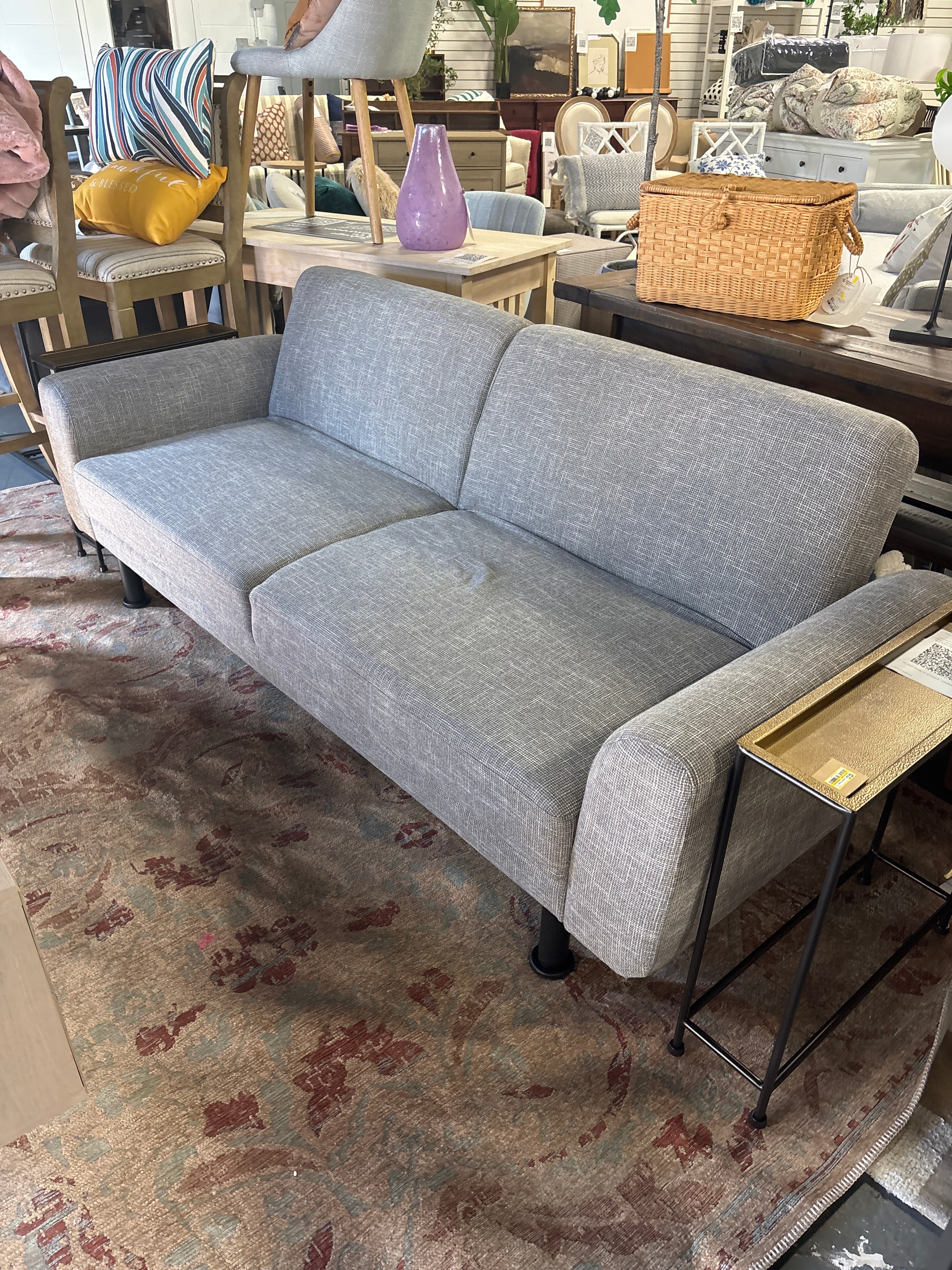Tav 79.5'' Upholstered Sleeper Sofa - Gray SHOWROOM ITEM