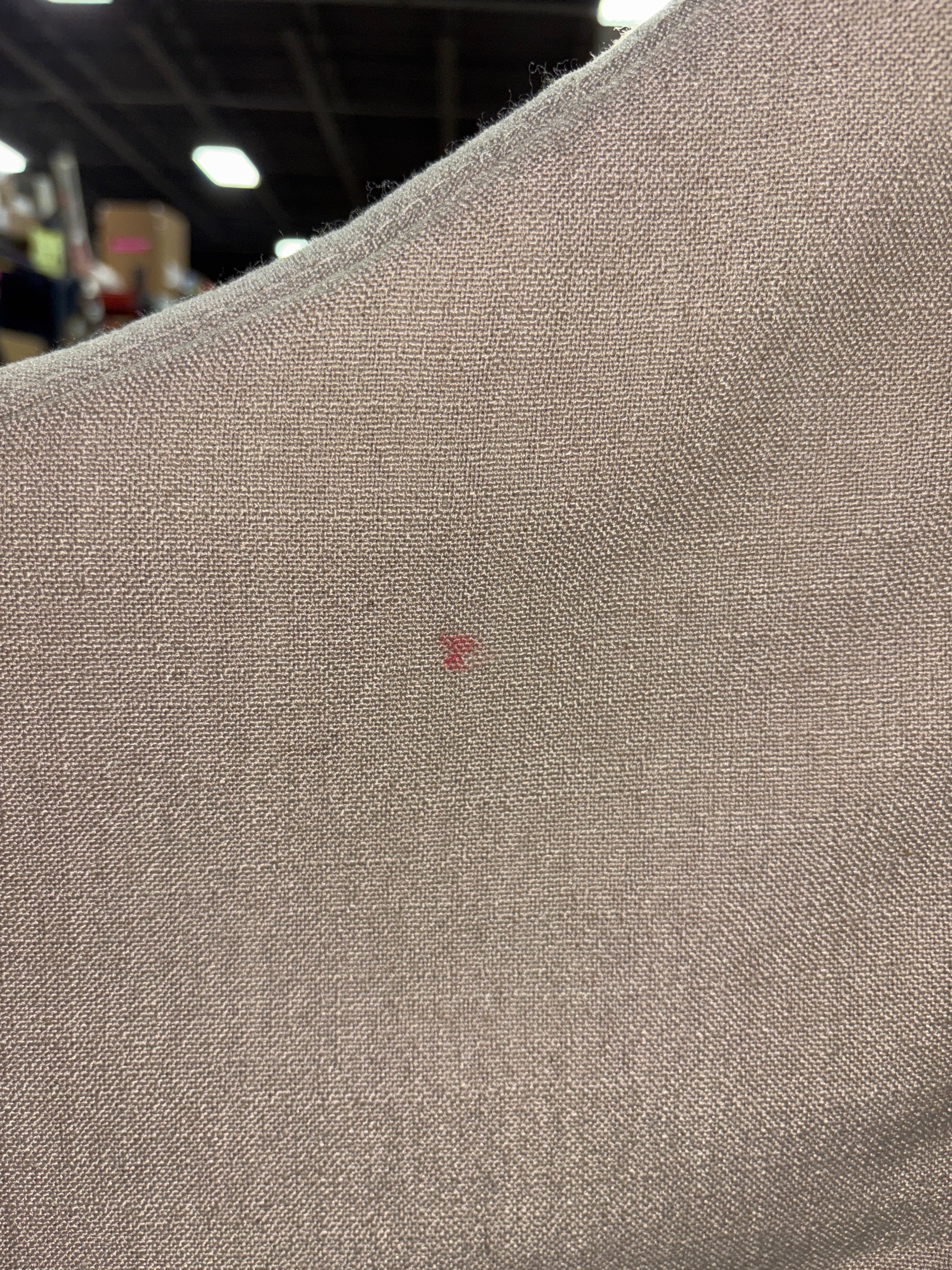 Camas Slipcover Counter Height Barstool - Khaki SHOWROOM ITEM