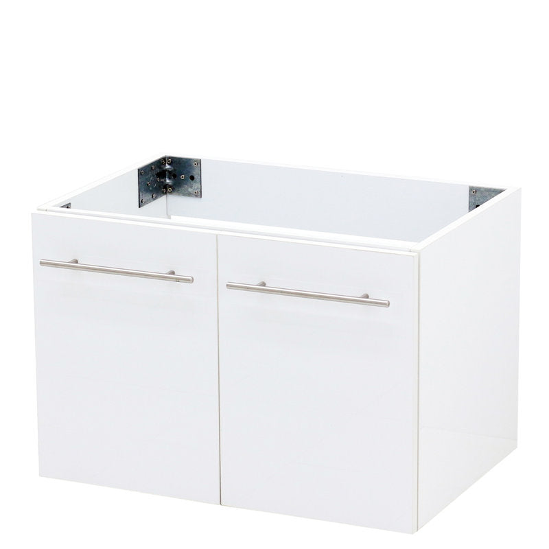 29" Wall Mounted Single Bathroom Vanity Base Only