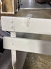Premium Steel Frame Patio Bistro Set - White SHOWROOM ITEM