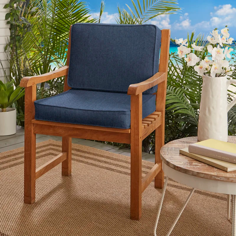 3 Piece Indoor/Outdoor Sunbrella Seat/Back Cushion
