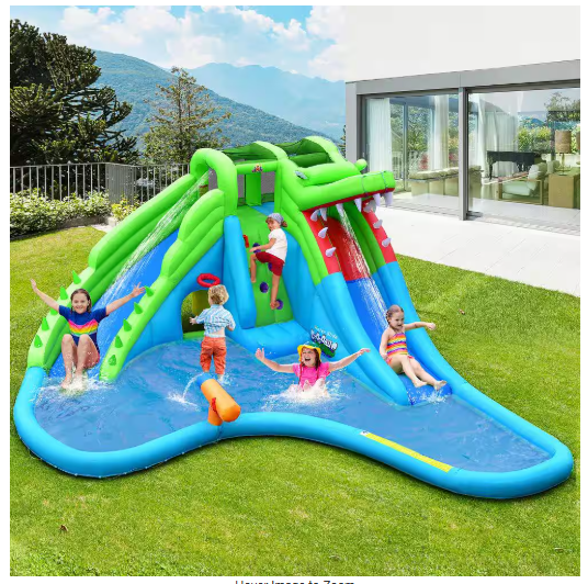 Inflatable Style Water Slide Upgraded Kids Bounce Castle