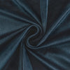 Boho Velvet Handmade Tassel Curtain Room Darkening Thermal Insulated Window Curtains - Peacock Blue