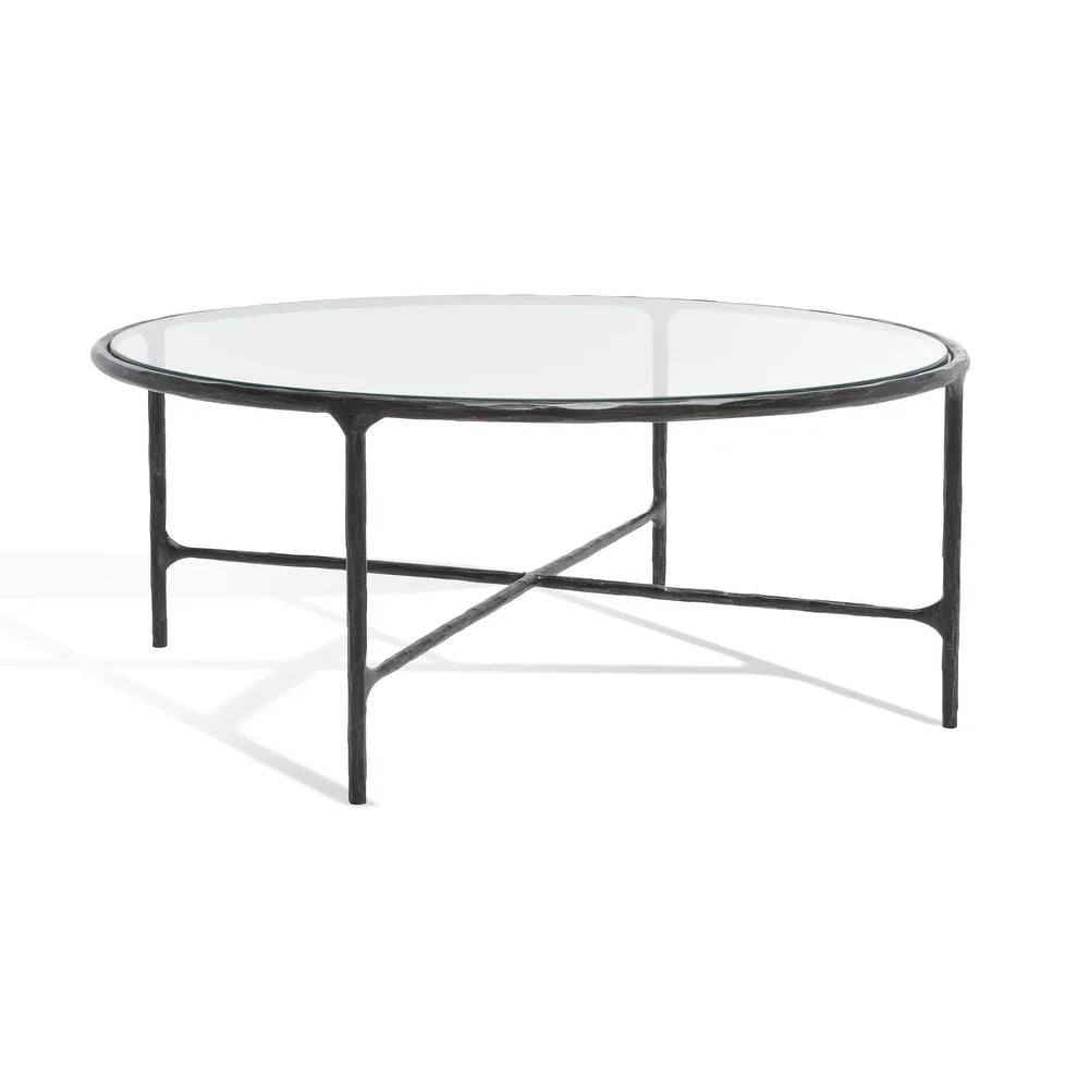 Safavieh Couture Jessa Round Metal Coffee Table