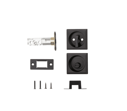 Square Privacy Bed/Bath Pocket Door Lock