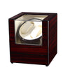 2 Compartments Winder Watch Box