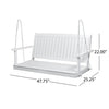 2 Person Solid Wood Porch Swing