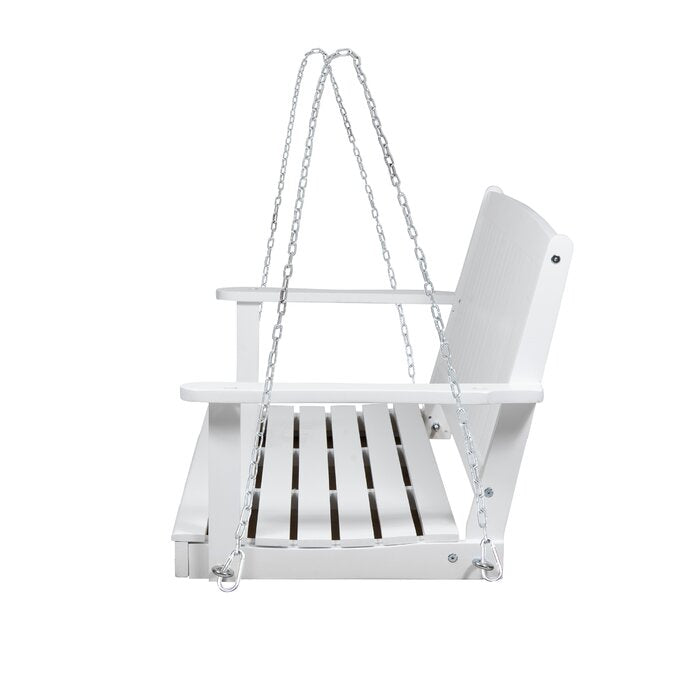 2 Person Solid Wood Porch Swing