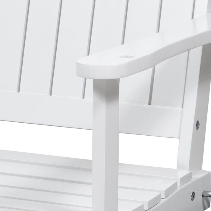 2 Person Solid Wood Porch Swing