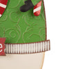 2 Piece Metal Christmas Snowman & Santa Yard Stake