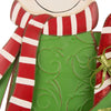 2 Piece Metal Christmas Snowman & Santa Yard Stake