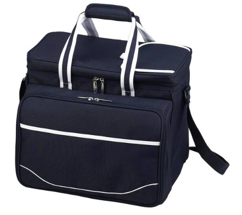 Deluxe Picnic Cooler for 4 in Bold Navy