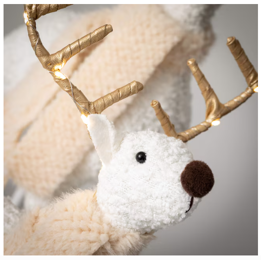 Comfy Christmas 2-Pack Deer Lighted Figurine, final cut