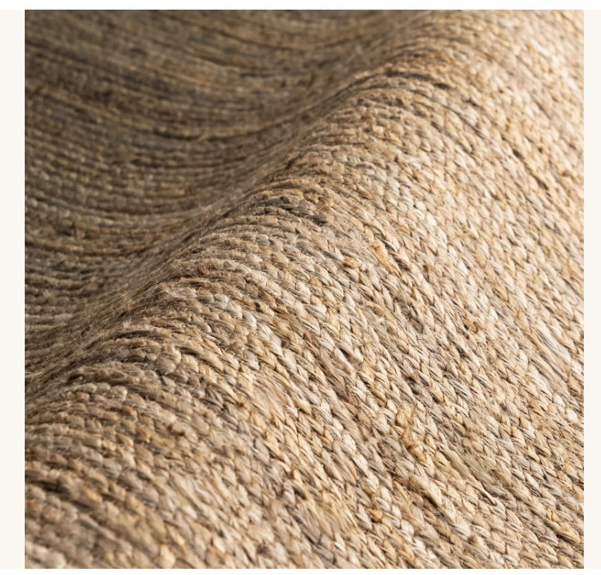 Jute Braided Rug 4' x 6'