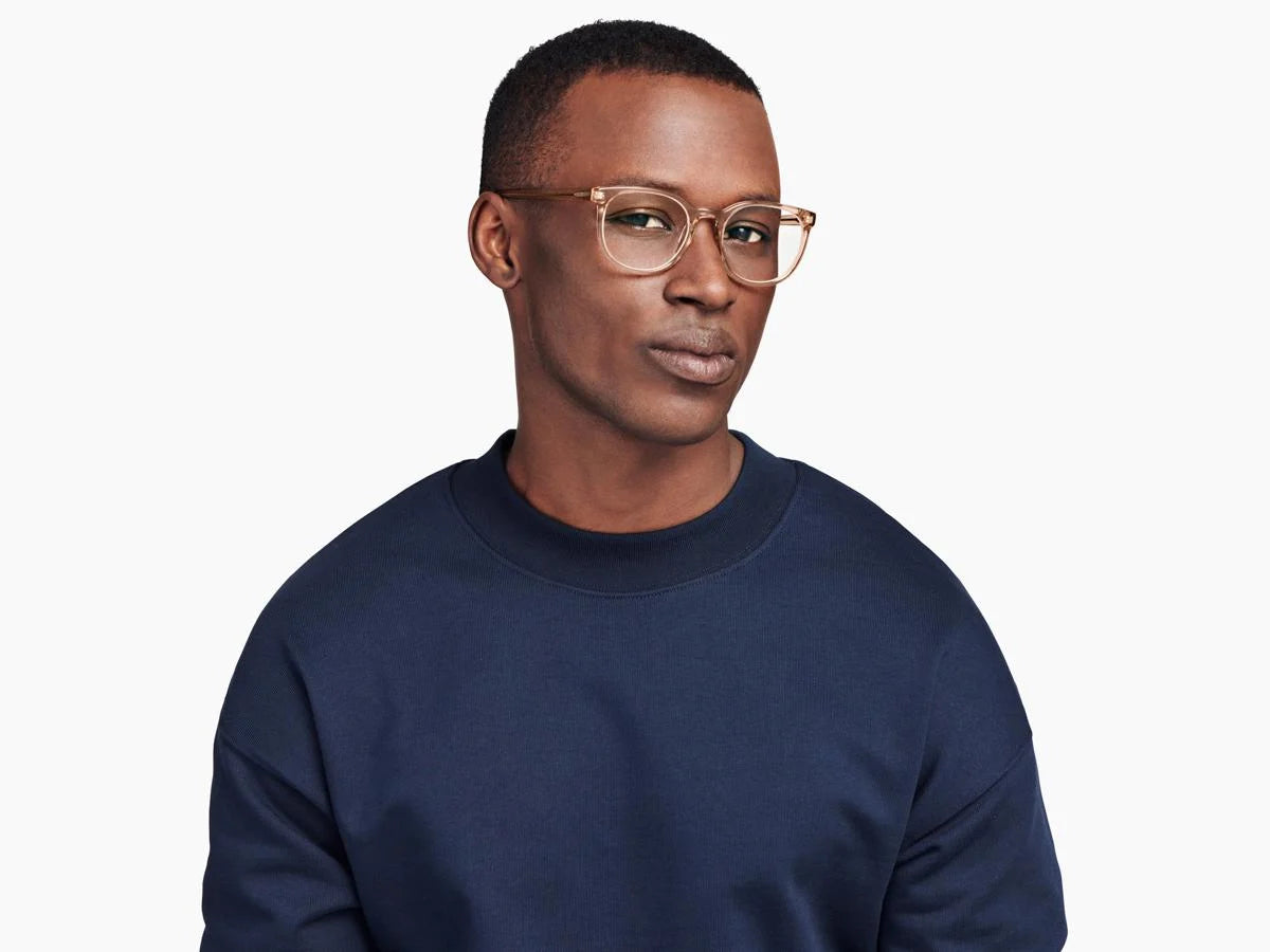 Gillian Eyeglasses Nutmeg Crystal