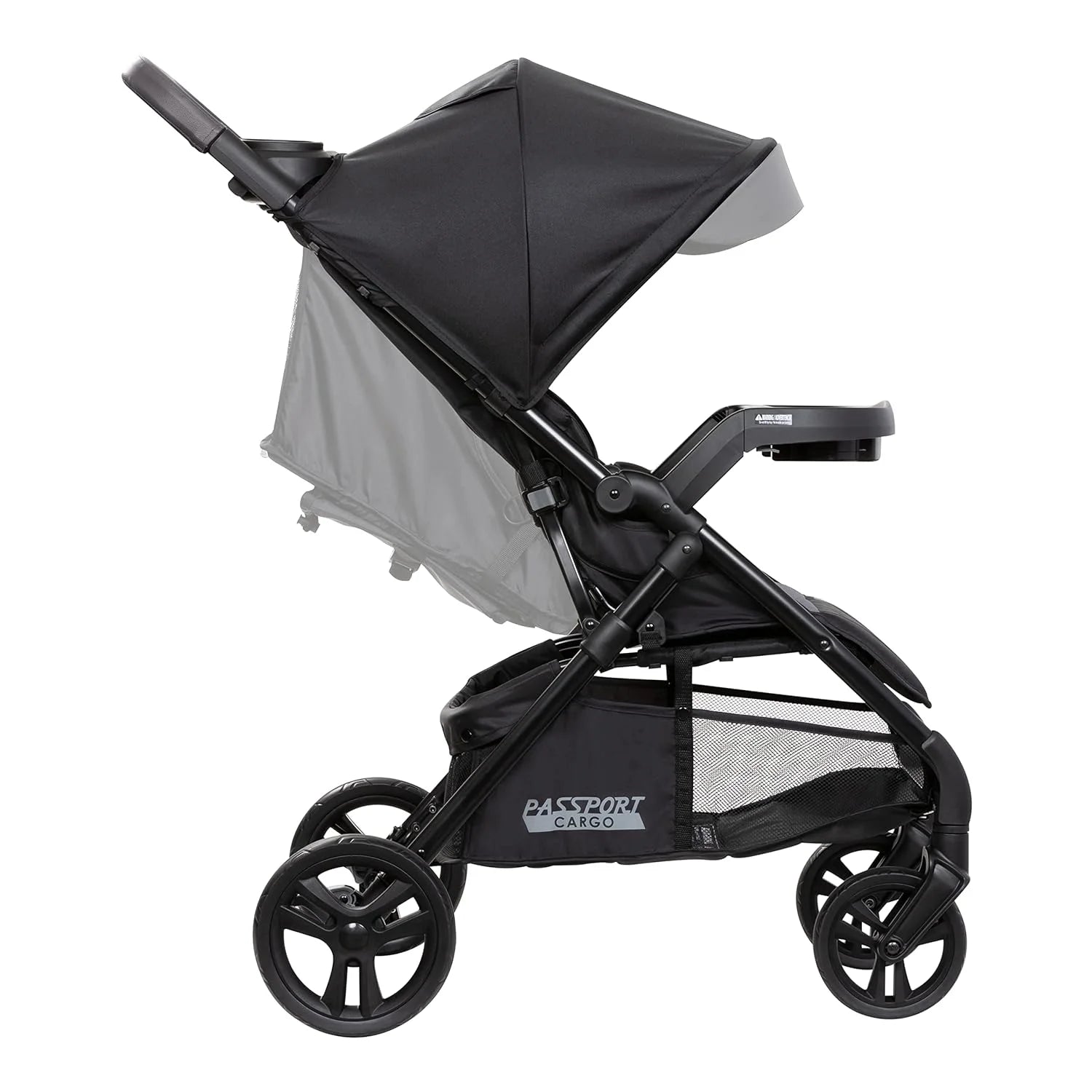 Passport Cargo Stroller with Extra Storage, Fieldstone Grey