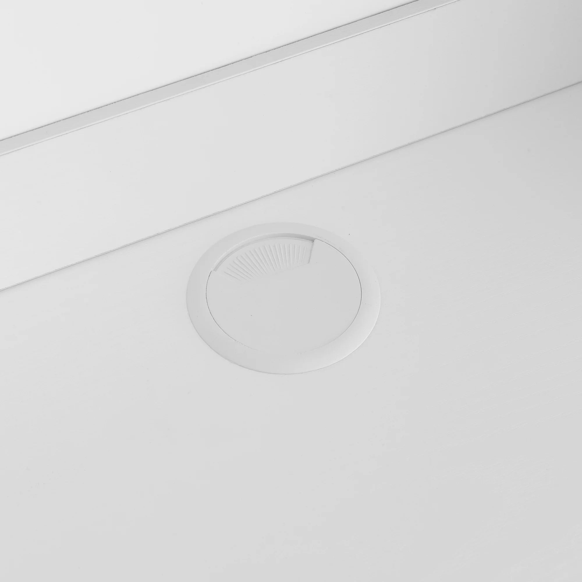 Student Desk with Magnetic Bulletin Board and Shelves, White