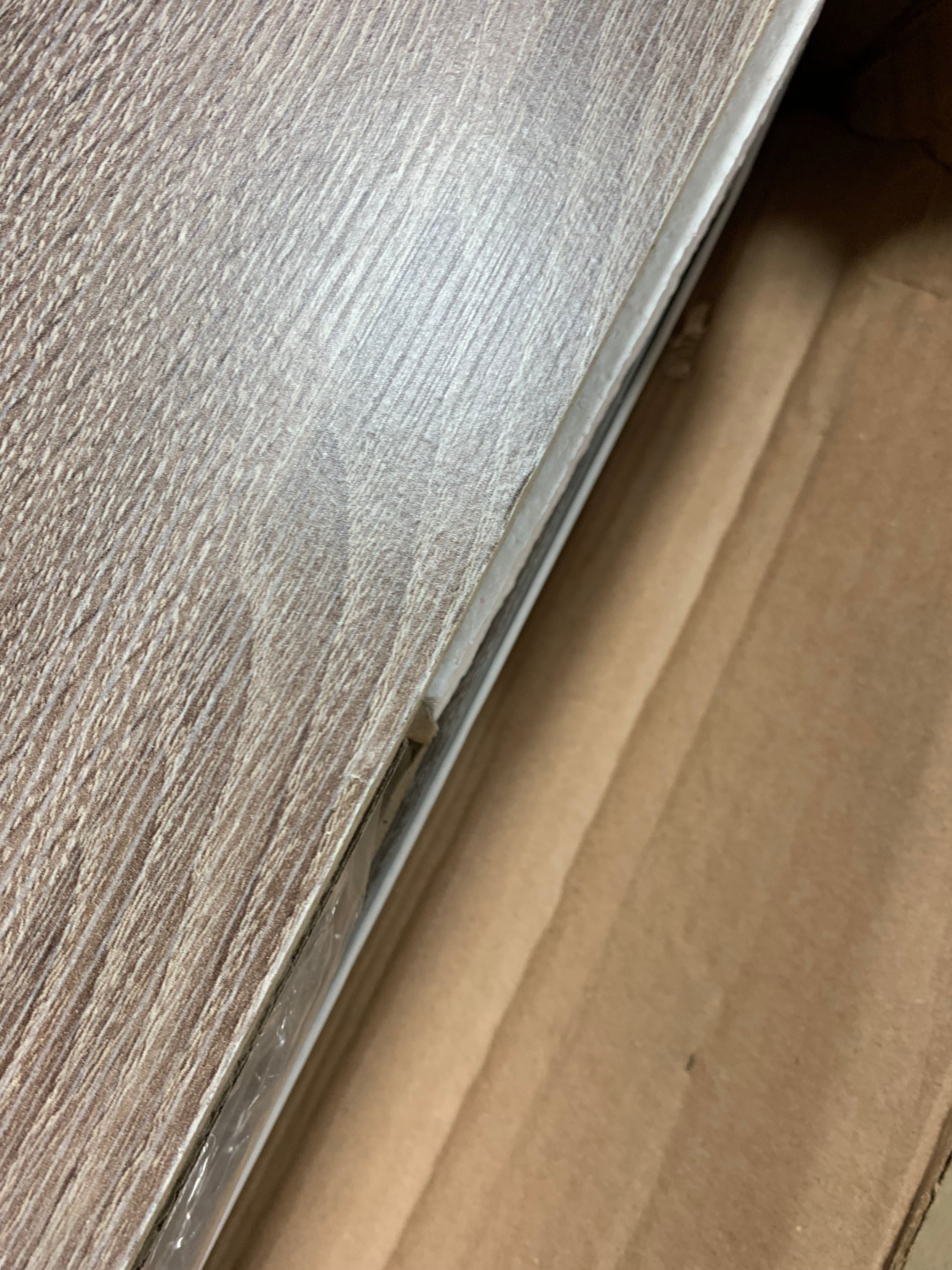 Mixed Material Writing Desk Gray