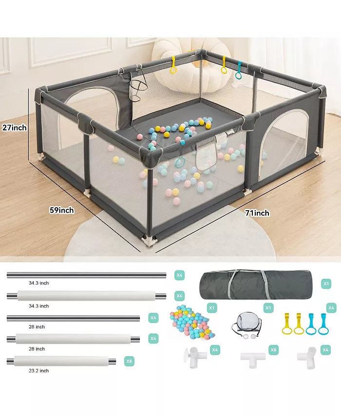 Baby Playpen Extra Large Baby Playard