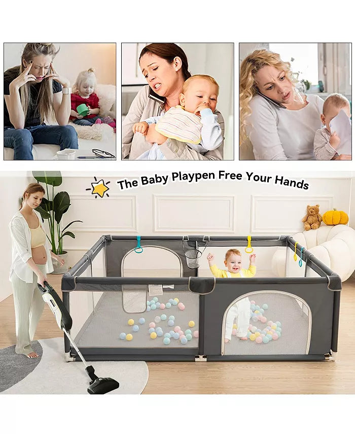 Baby Playpen Extra Large Baby Playard