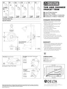 Lahara Monitor 14 Series Valve Trim Only, Chrome