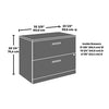 Sauder OfficeWorks Affirm Lateral File Noble Elm