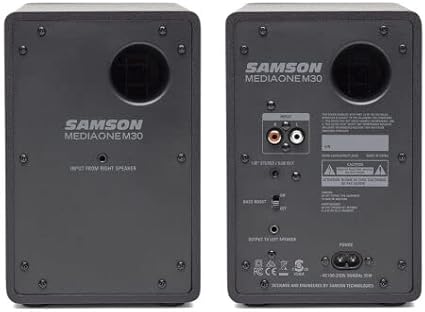 MediaOne M30 Powered Studio Monitors - Pair
