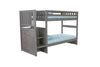 Twin over Twin Stairbed in Ash - 3 BOXES