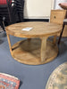 Castalia Round Natural Wood Coffee Table - Threshold™ - SHOWROOM ITEM