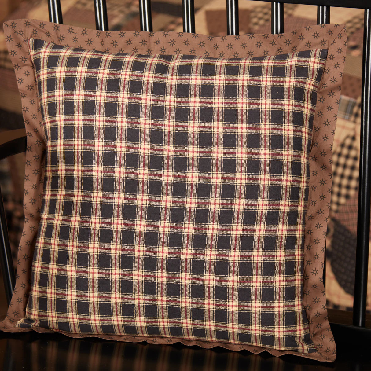 Bingham Star Pillow Fabric 16x16 - SHOWROOM ITEM 