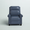 Top Grain Genuine Leather Pushback Recliner
