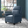 Top Grain Genuine Leather Pushback Recliner