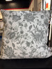 Jacobean Pattern Cotton Throw Pillow Cover With Pillow Insert Set SHOWROOM ITEM