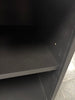Dorm Storage TV Stand - Black SHOWROOM ITEM