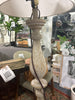 Bernadate Poly Floor Lamp - Whitewash SHOWROOM ITEM