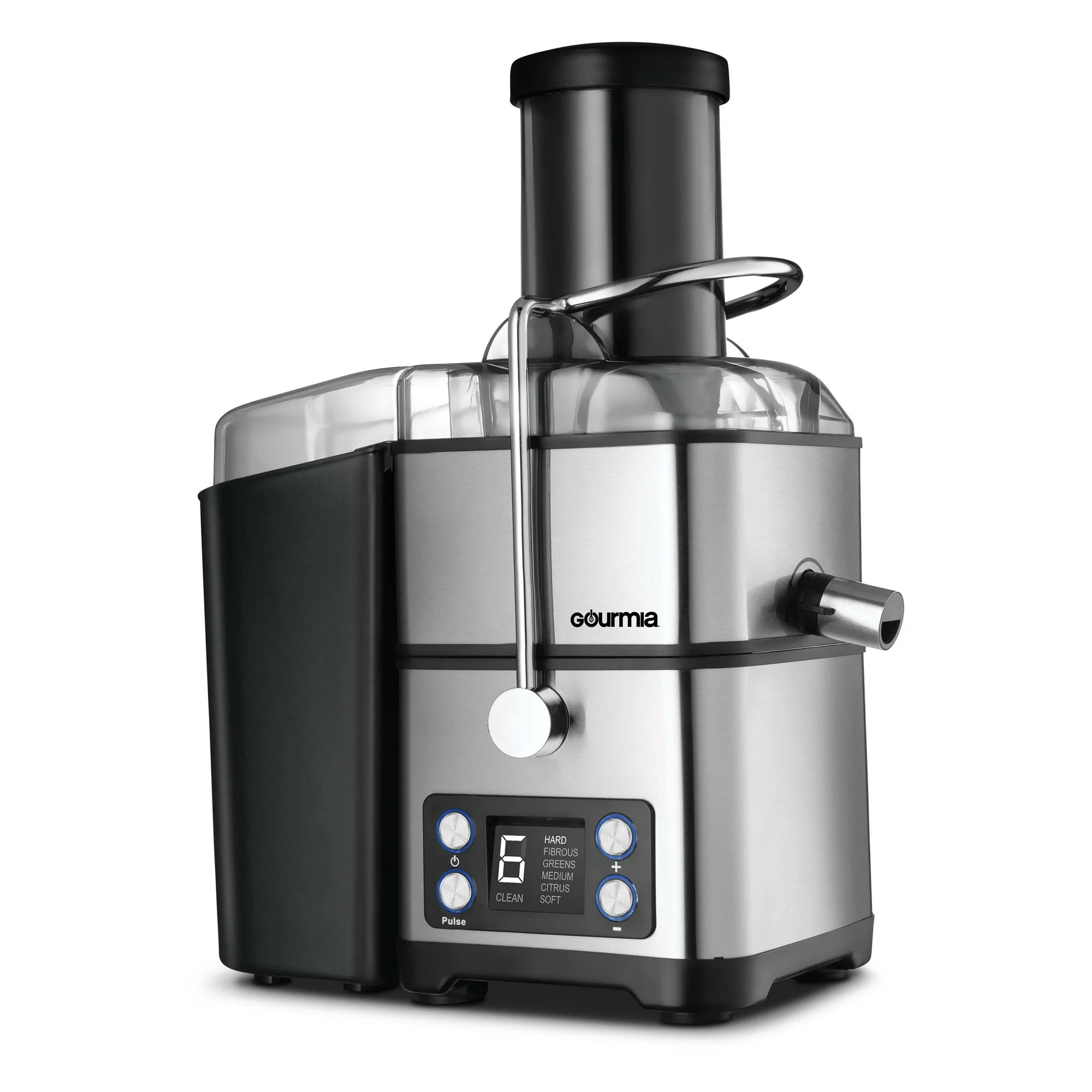 6 Speed Juicer Extractor with Self-Clean Cycle, Stainless Steel