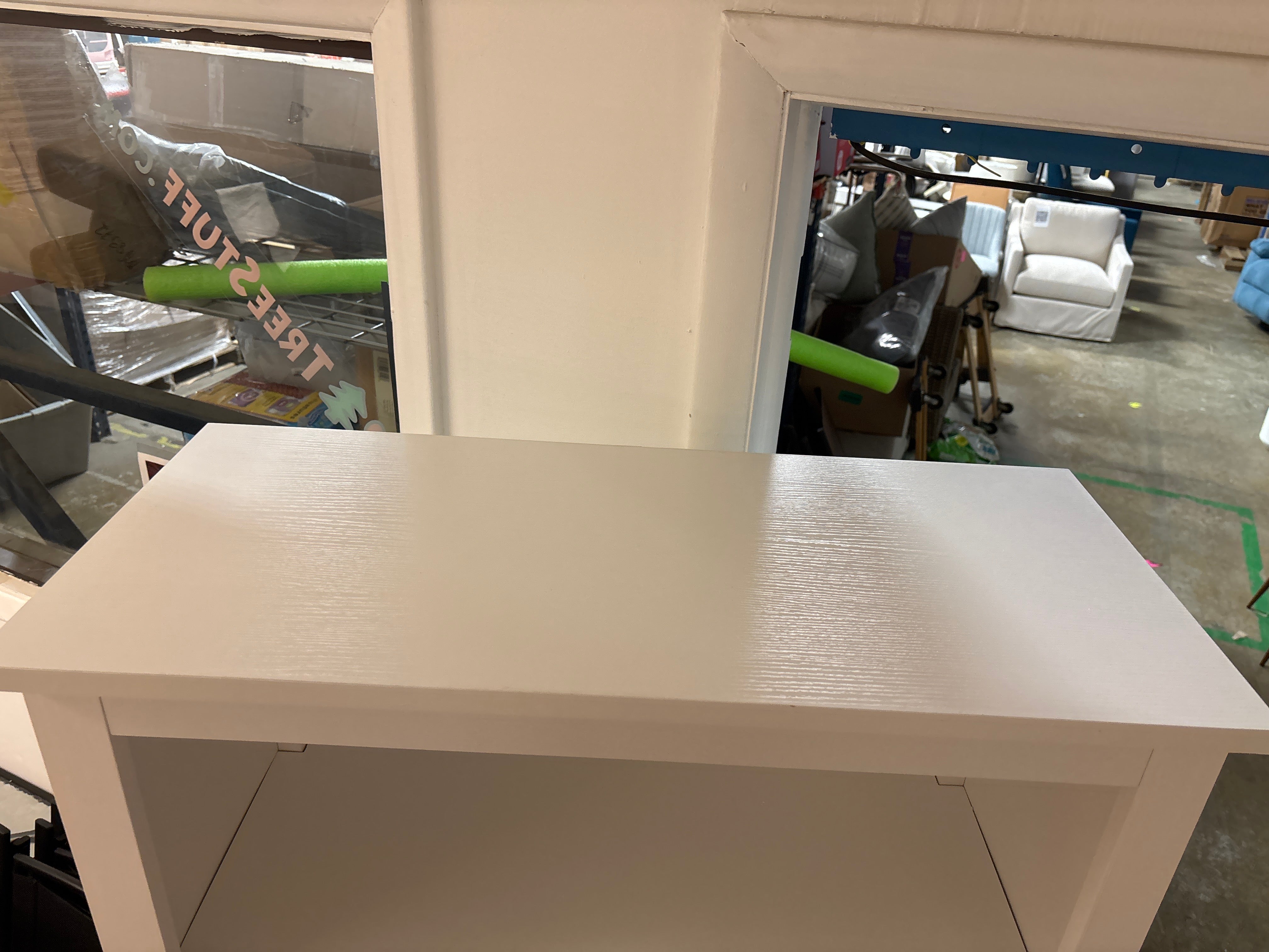 72" Carson 5 Shelf Bookcase - White SHOWROOM ITEM