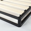 Low Profile Metal Smart Box Spring / Mattress Foundation / Wood Slat Support / Easy Assembly, Queen