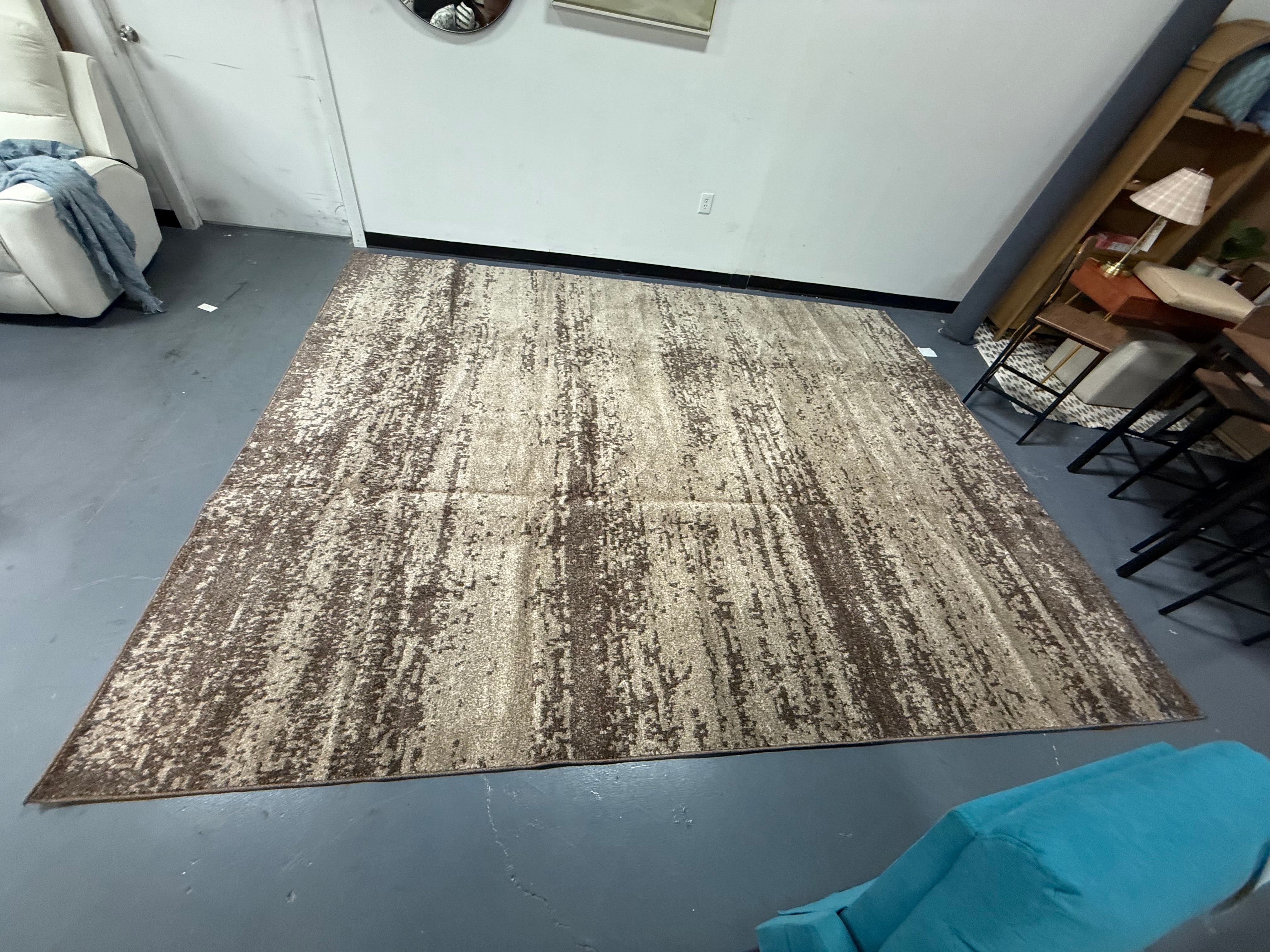 Belen Modern Abstract Area Rug 9'10" x 12'10" SHOWROOM ITEM