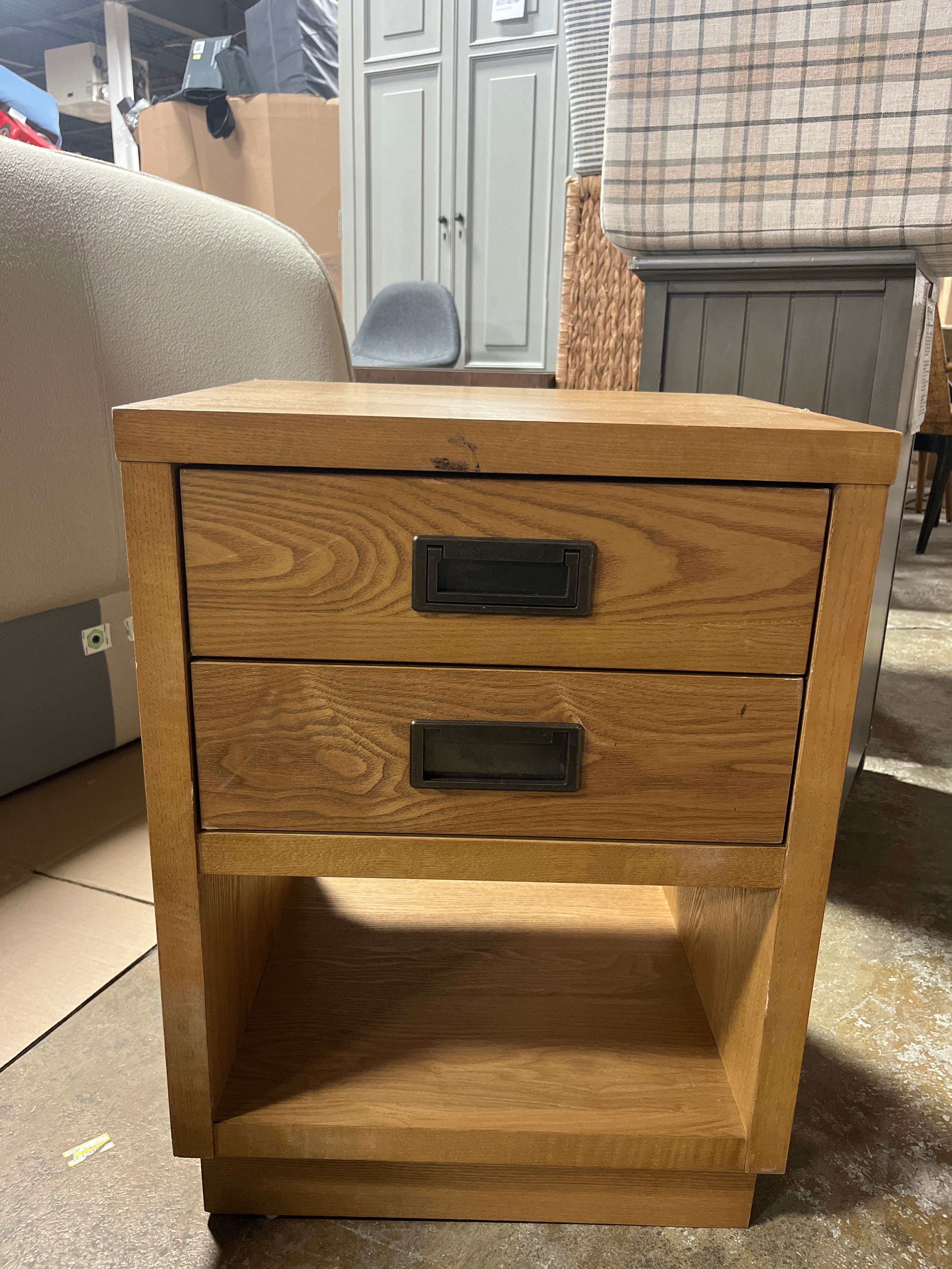 Bourne Accent Table Natural - Threshold™ SHOWROOM ITEM