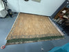 Lauren Liess 9'x12' Jute Brown Rectangular Indoor Medallion Oriental Area Rug SHOWROOM ITEM