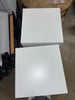 (Set of 2) Kodali Nightstand - White SHOWROOM ITEM