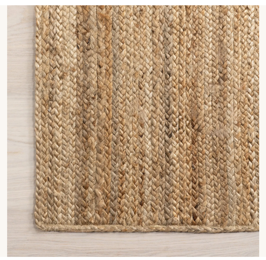 Jute Braided Rug 4' x 6'